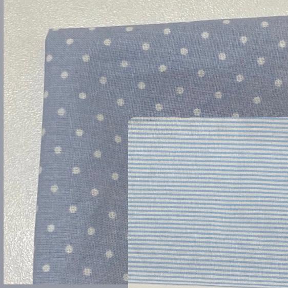 Azzurro pois + azzurro righini